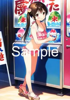 A4サイズアートポスター 1点もの 美女ポスター最高品質 E-L-４０