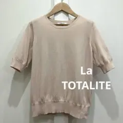 La TOTALITE ラトータリテ バックパール フレンチ プルオーバー