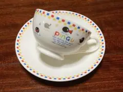 1995 PINGU ピングー カップ ソーサー コーヒー 桃山陶器 1客