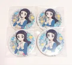 キミとアイドルプリキュア ブルジュラホログラム缶バッジ 蒼風なな キュアウインク