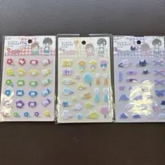 ぬいぐるみ用 ぬい活 フェルトシール 3種セット