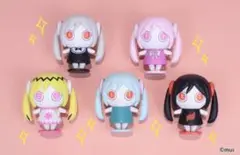 アイマイナ　ミニフィギュア　第1弾　ガチャ　全5種コンプリートセット