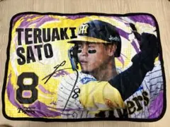 阪神タイガース　佐藤輝明 シークレットブランケット