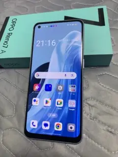 【ほぼ新品】OPPO Reno7 A CPH2353 ドリームブルー