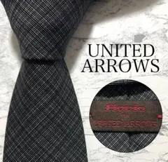 UNITED ARROWS ネクタイ チェック柄
