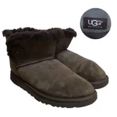 ★UGG Australia★アグ 22cm ムートンブーツ スエード ブラウン