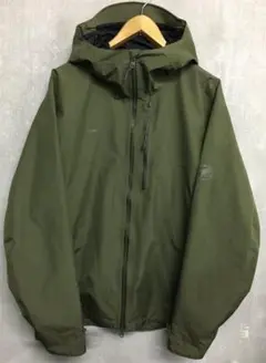 マムート 美品 アヤコ フーデッド ジャケット 1010-27550 カーキ系