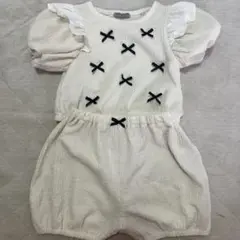 90サイズ フリルセットアップ服 子供服