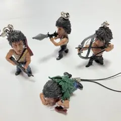 ランボー　RAMBO フィギュア ストラップ 4体セット