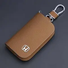 ホンダ HONDA キーケース レザー 革 キーカバー 高級 黒 オシャレ2