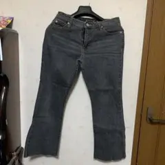 ダークブルー ストレートデニムパンツ B系　ヒップホップ　y2k ギャル　平成