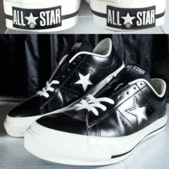 程度良好 日本製 CONVERSE ONESTAR ワンスター ブラック 黒