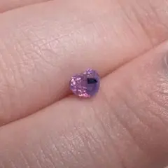 【ベトナム産.非加熱】シルキーサファイア ルース 0.34ct