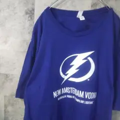 半袖TシャツUSA古着ビッグオーバーサイズパープルXL　C36,24