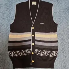 NICE HITTER ストライプ ベスト LL