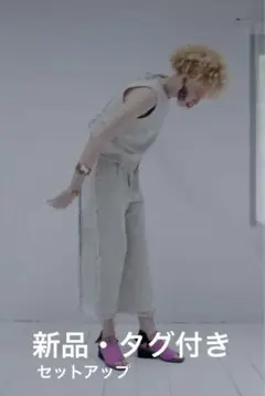 FUMIE=TANAKA コットンメッシュタンクトップ FUMIE=TANAKA コットンメッシュタンクトップ