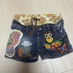 Grand Ground 刺繍入りショートパンツ 100cm