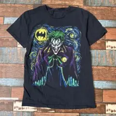 メンズ　古着　BATMAN ジョーカー　映画　ムービー　半袖tシャツ　黒