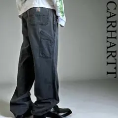 carhartt W34L32 ブラックペインターパンツ RELAXED FIT