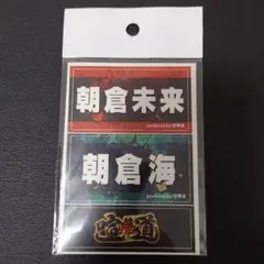 朝倉未来、海、朝倉兄弟ステッカー