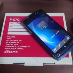 Fujitsu F-07C Windows 7 携帯電話　クレイドルセット未使用 Fujitsu F-07C Windows 7 携帯電話 クレイドルセット未使用