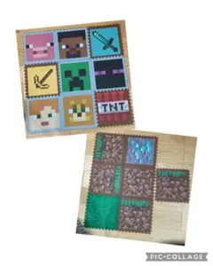 マインクラフト　ジョイントマット　16枚セット　mine craft tnt