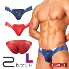 GX3 SPLASH FUSION カラー ビキニパンツ Lサイズ 2枚セット