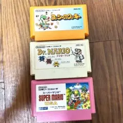 スーパーマリオUSA・ドクターマリオ・ヨッシーのクッキー 3本セット