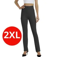mofiz more fit's ストレッチパンツ　ダークグレー　スラックス