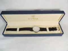 CYMA Louis XV 時計 ホワイトダイヤル・新品同様・美品・電池交換済み