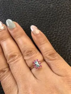 ビズー bizoux 12号 リング ジョリー 18K ピンクゴールド