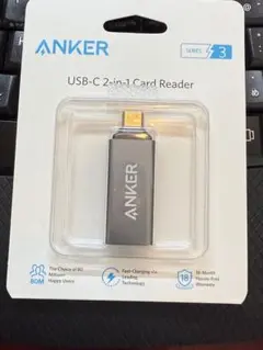 ★ほぼ新品★ANKER USB-C 2-in-1 Card Reader
