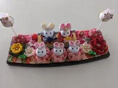 つまみ細工 ハンドメイド ひな人形