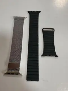 Apple Watch 純正 レザーループ ミラネーゼ