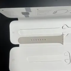 Apple Watch バンド ライトグレー ML
