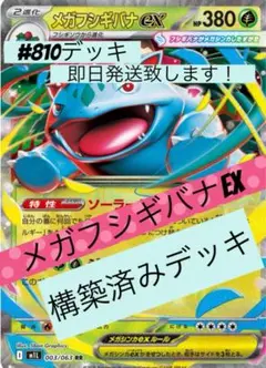 メガフシギバナEX 構築済みデッキ