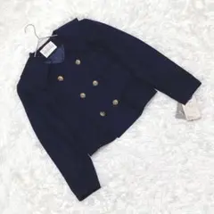 新品 『デュヴァル』 (9A) ダブルブレストジャケット ショート丈 上品