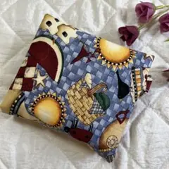 サニタリーポーチ　ハンドメイド（カントリー）