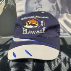 ヴィンテージキャップ　HAWAIIハワイ　フムフムヌクヌクアプアア