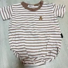 POLO Baby ストライプロンパース 70cm