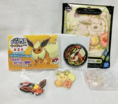 ブースター グッズ5点セット＋おまけのポケセン限定ティッシュ