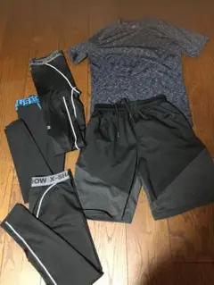Tシャツ・ショートパンツ・レギンスセット