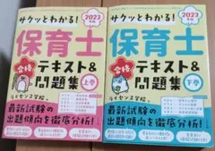 2023年版 サクッとわかる!保育士合格テキスト&問題集 上巻＆下巻