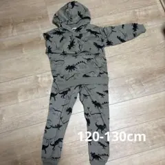 恐竜柄　セットアップ　US 6Y 120-130