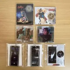 マーベル アクリル系グッズ 7点セット アクスタ コースター キーホルダー