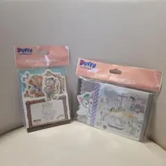 東京ディズニーシー　ダッフィー、ジェラトーニ　メモ　2点セット