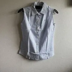 Lacoste チェック柄 ノースリーブシャツ