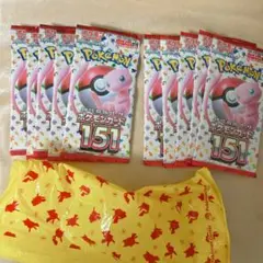 ポケモン151 カード　10パック　新品未開封