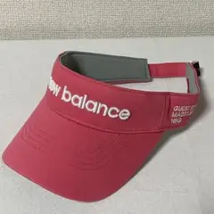 new balance GOLF ニューバランス ゴルフ　サンバイザー　ピンク
