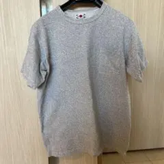 MACEYE グレー ポケット付き Tシャツ